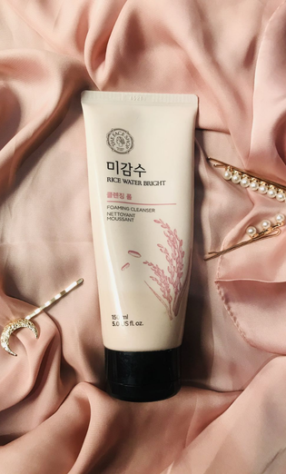 The Face Shop Rice Water Bright Facial Foaming Cleanser 150 ml - Image 2