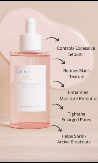 SKIN1004 Madagascar Centella Poremizing Fresh Ampoule 30ml - Image 2